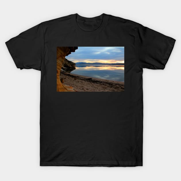 Sunset reflection T-Shirt by Kirkcov